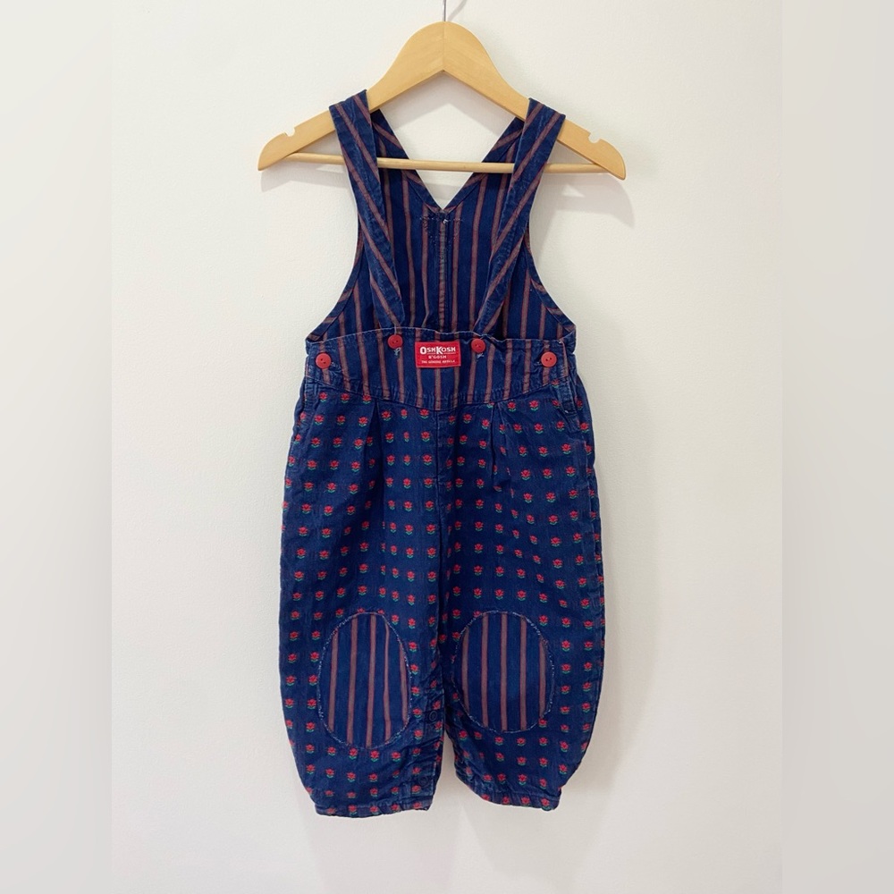 Rare Oshkosh vintage overalls pattern and style.